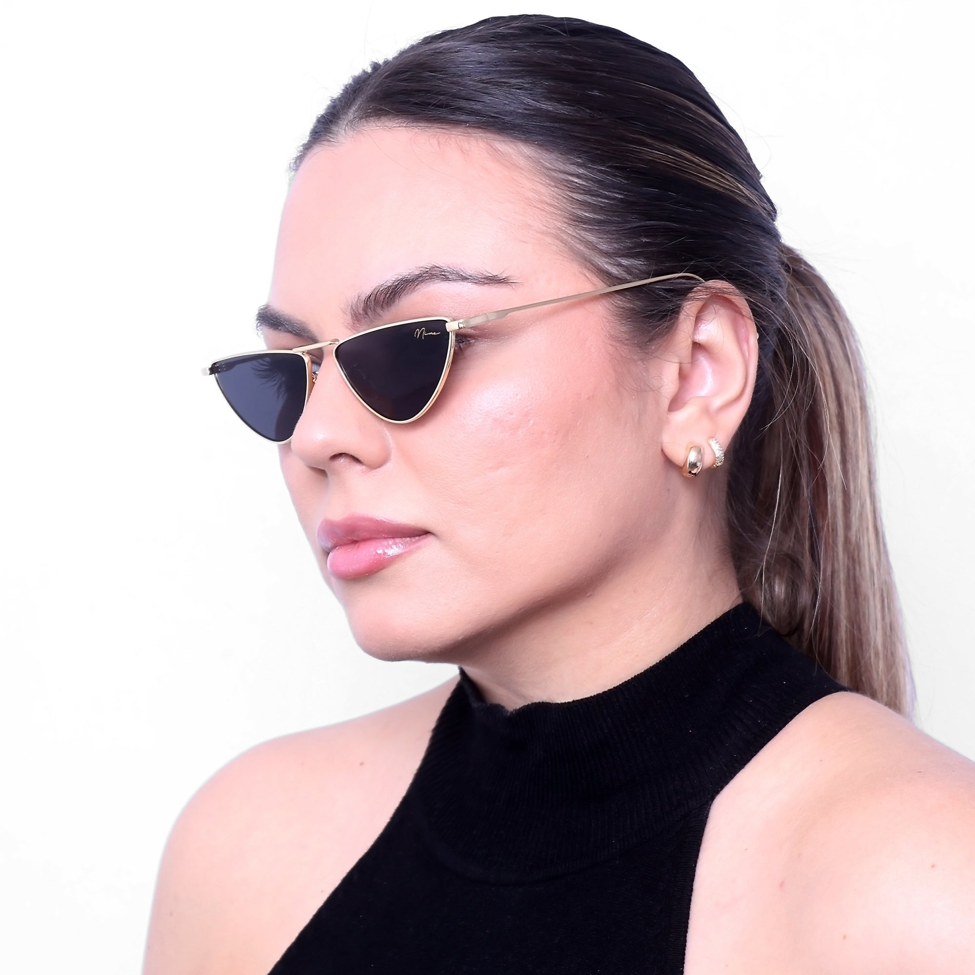 PRÉ-VENDA Óculos Nine Dafiny Gold Black