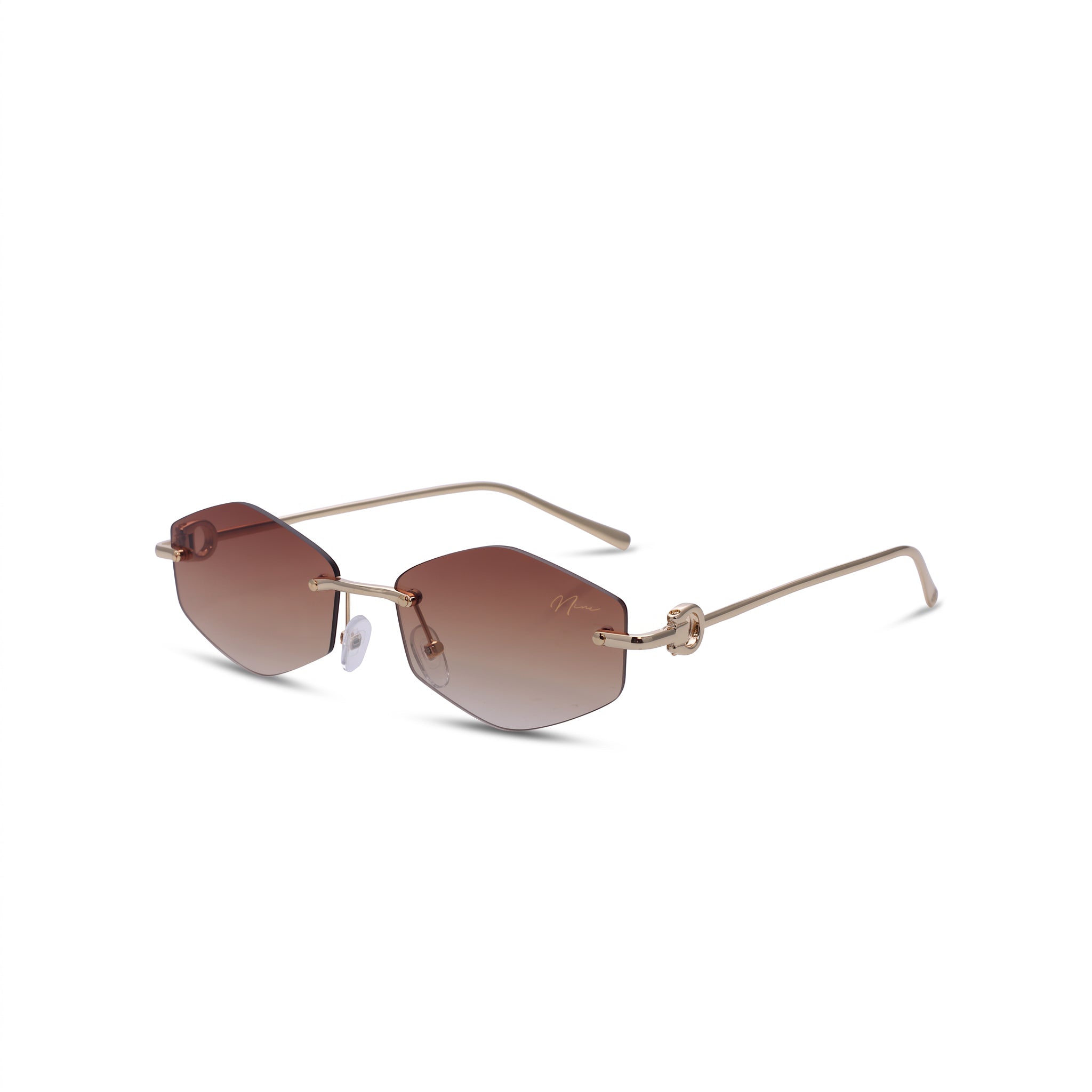 Óculos Nine Capri Gold Brown