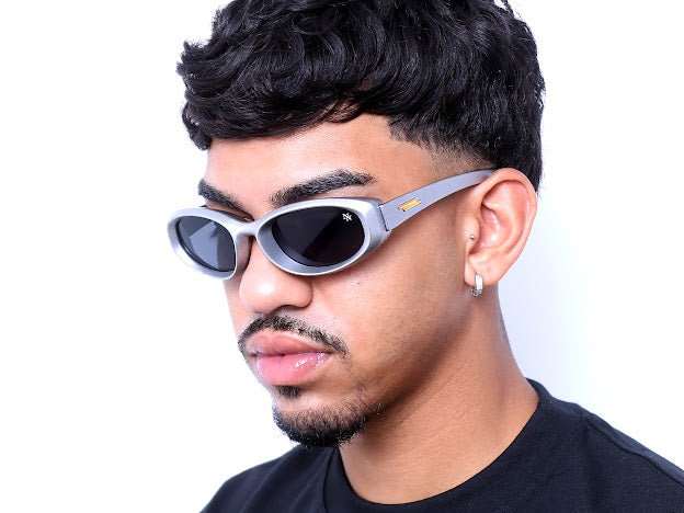 Óculos Xnine Preto /Prata