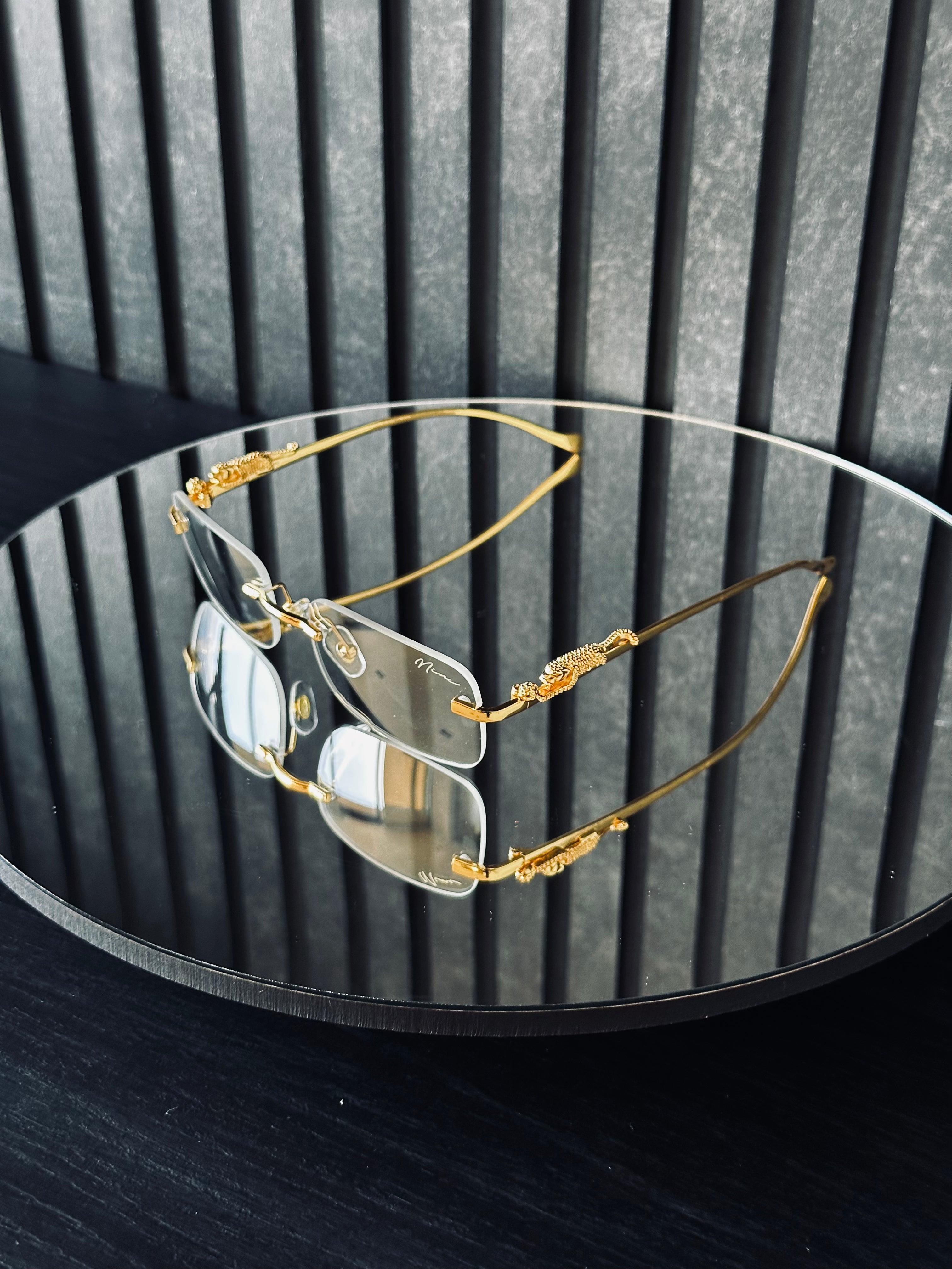 Óculos Nine Evo Raft Transp Gold