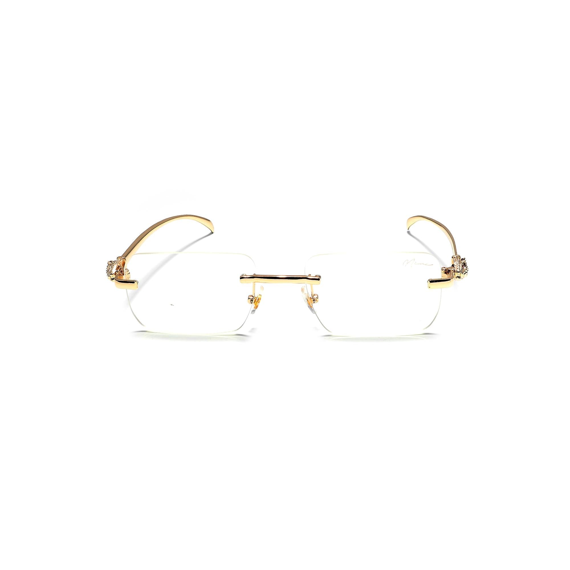 Óculos Frame Snake Gold - Nine Óculos